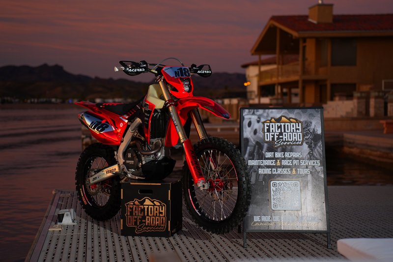 Factory Off-Road (Open Pro Motorcycle Vehicle Photo)