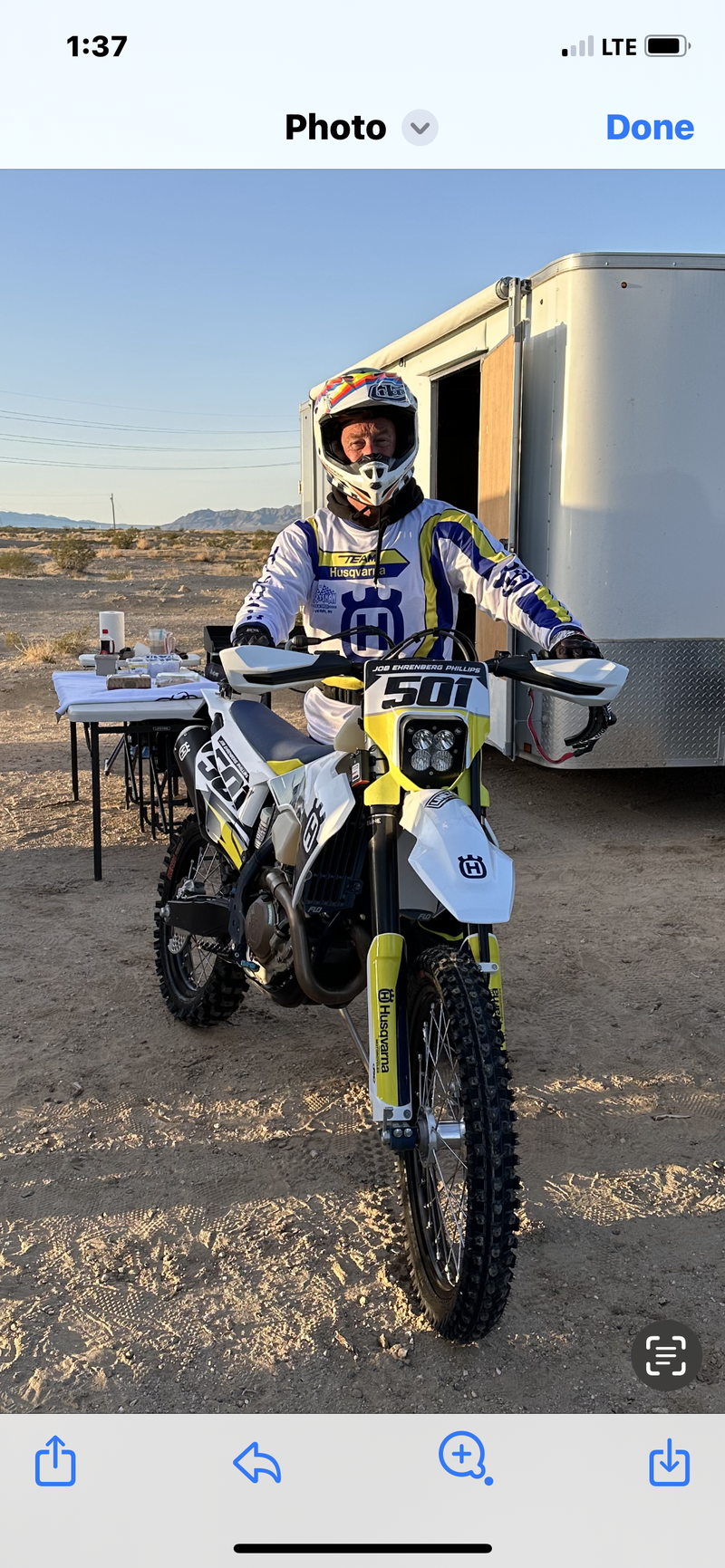 Larry Job (Over 60 Sportsman Motorcycle Vehicle Photo)