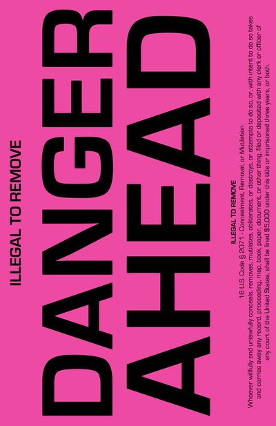 Danger Ahead (Pink)